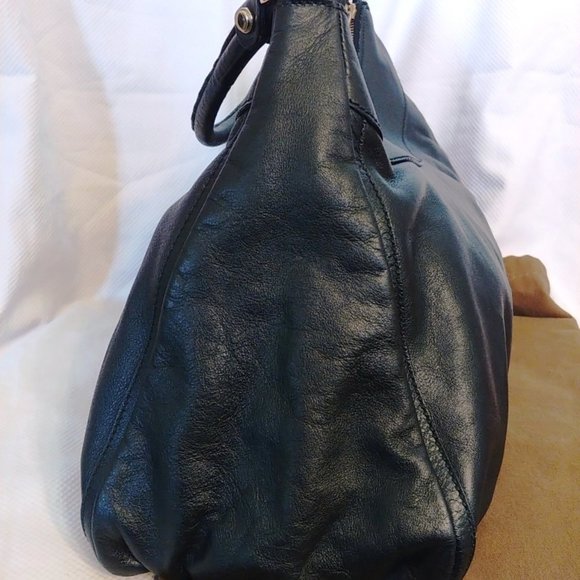 Gucci Vintage Large Abbey D-Ring Hobo in Black Leather EUC - Picture 11 of 16
